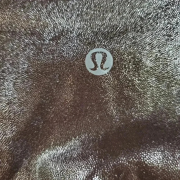 Lululemon Align High Rise Pant 25" Shine Radiate Foil Print French Press size 8 - Picture 6 of 7